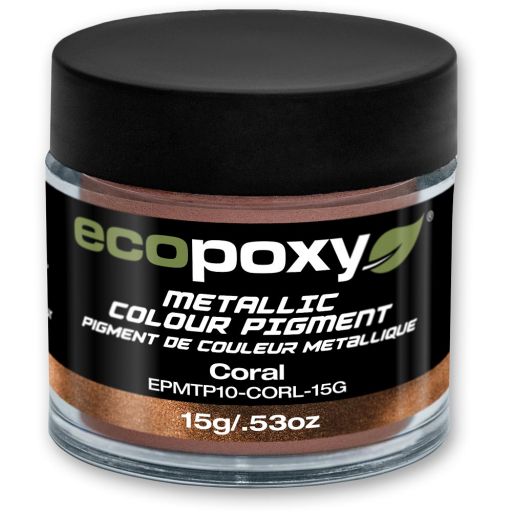 EcoPoxy Metallic Colour Pigment - Coral 15g