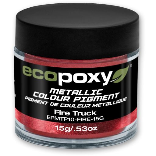 EcoPoxy Metallic Colour Pigment - Fire Truck 15g