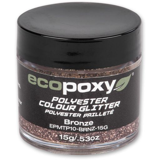 EcoPoxy Colour Glitter - Bronze 15g