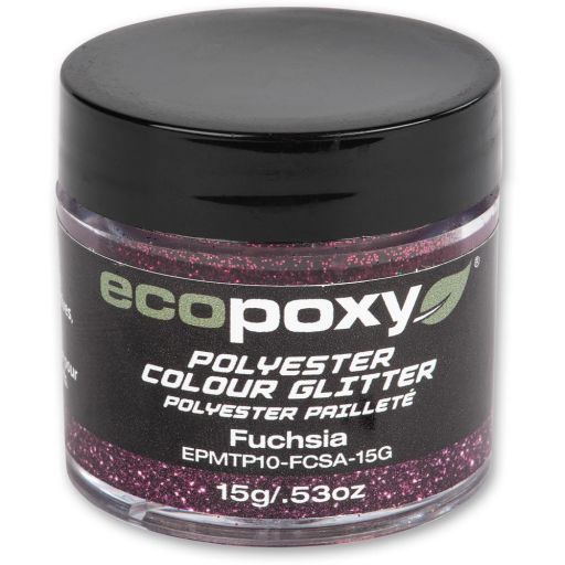 EcoPoxy Colour Glitter - Fuchsia 15g