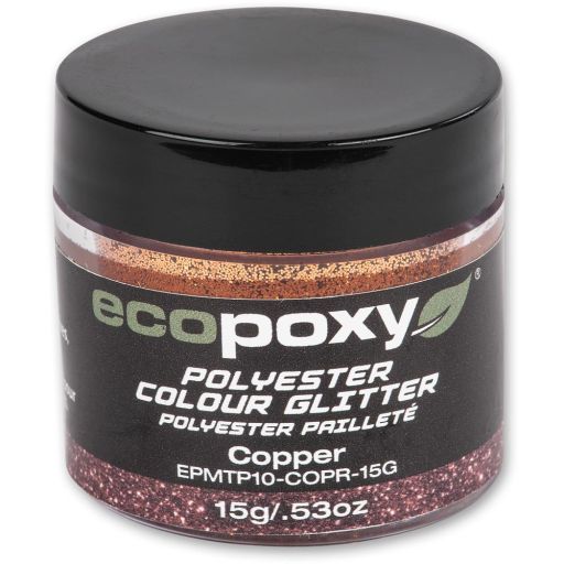 EcoPoxy Colour Glitter - Copper 15g