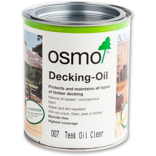 Osmo Decking Oil Clear - 750ml