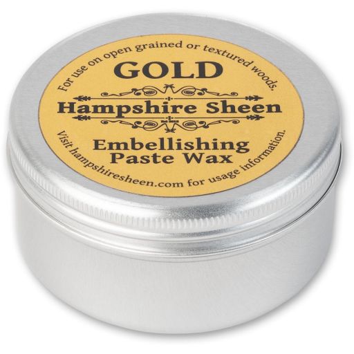 Hampshire Sheen Embellishing Paste Wax - Gold 60g