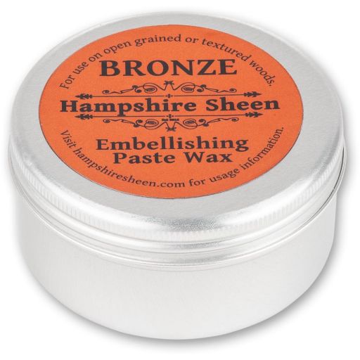 Hampshire Sheen Embellishing Paste Wax - Bronze 60g