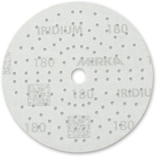 Mirka 121H Iridium Abrasive Discs 150mm (Pkt 100) - 180g