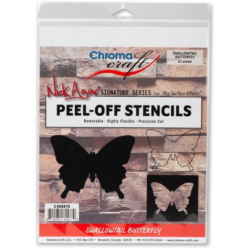Chroma Craft Swallowtail Butterfly Stencil