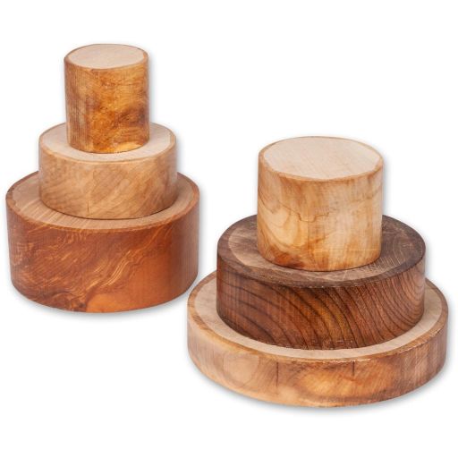 Woodturning Bowl Blanks - Pack of 6
