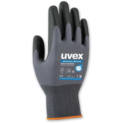 uvex Phynomic Allround Work Gloves Size 9