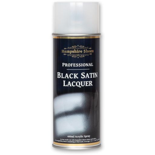 Hampshire Sheen Professional Black Satin Lacquer