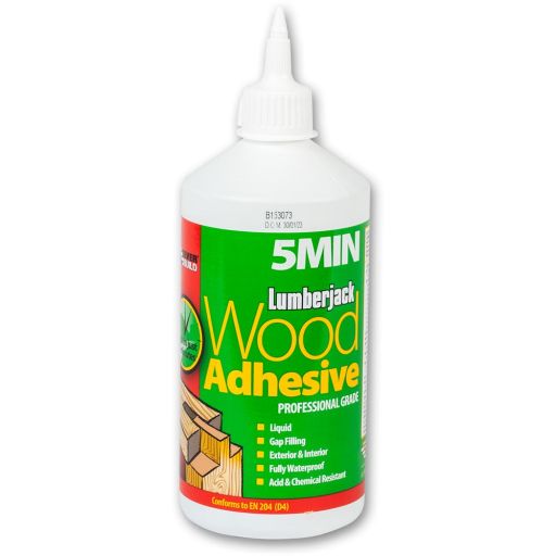 Everbuild 5 min Polyurethane Wood Glue 750g