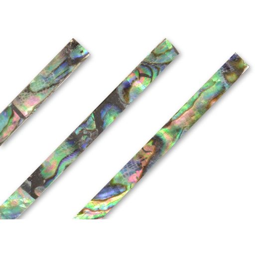 Easy Inlay Paua Abalone Strips - Natural, 3 pce