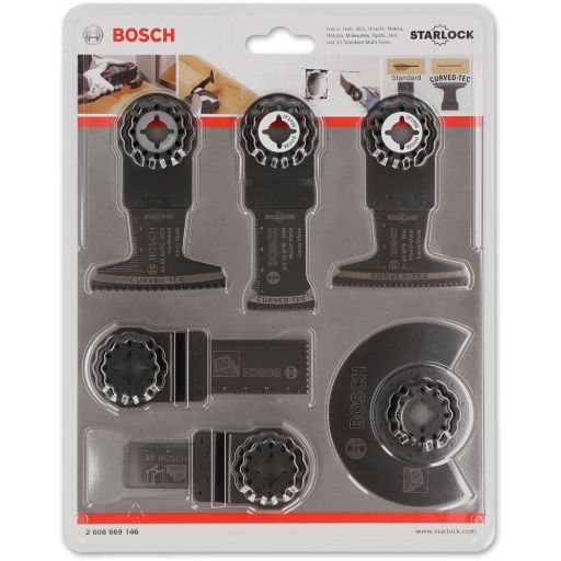 Bosch 8+1 Multi-Tool Wood & Metal Cutting Set (Starlock)