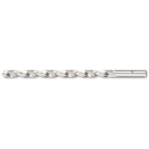 UJK Long Series M2 HSS Premium Brad Point Drill Bit - 10mm