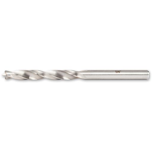 UJK M2 HSS Premium Brad Point Drill Bit - 1/4"