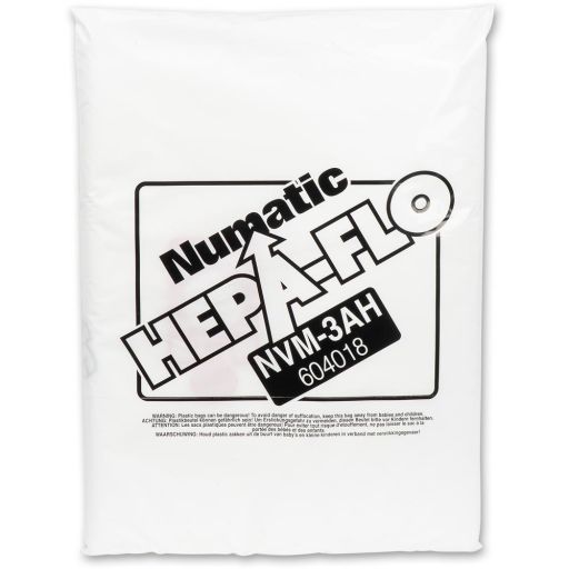 Numatic Hepaflo Filter Bags NVM-3AH - (Pkt 10)