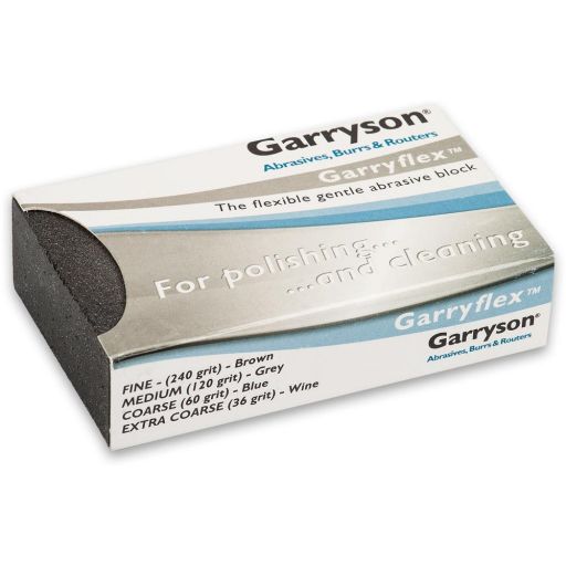 Garryflex Abrasive Cleaning Block Medium Dark Grey - 120g