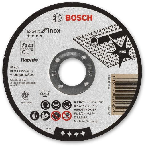 Bosch Ultra Thin Metal Cutting Disc - 115mm(4.1/2")