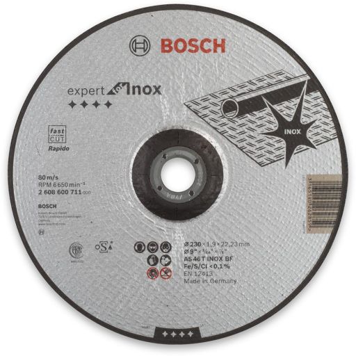 Bosch Ultra Thin Metal Cutting Disc - 230mm(9")