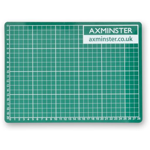 Axminster Workshop Self Healing Cutting Mat - A4 (210 x 297mm)