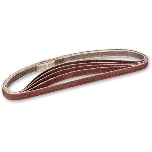 Axminster Workshop Belts for Detail Sanding Pen Green (Pkt 5) - 180g