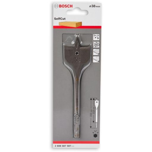 Bosch Metric Flat Bit - 38mm