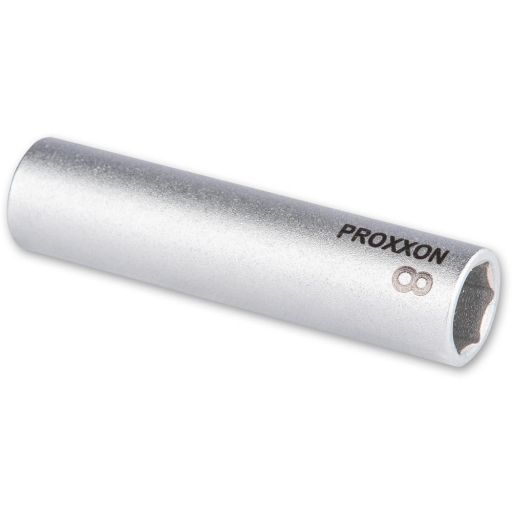 PROXXON 1/4" Drive Deep Socket - 8mm