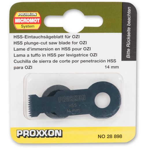 PROXXON HSS Plunge Saw Blade - 14mm wide