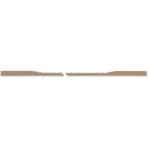 Pegas Metal Cutting Scroll Saw Blades - 0 - 52tpi (Pkt 12)