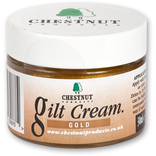Chestnut Gilt Cream - Gold 30ml