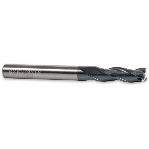 Axminster Engineer Series 3 Fluted Carbide Slot Drills - 6mm