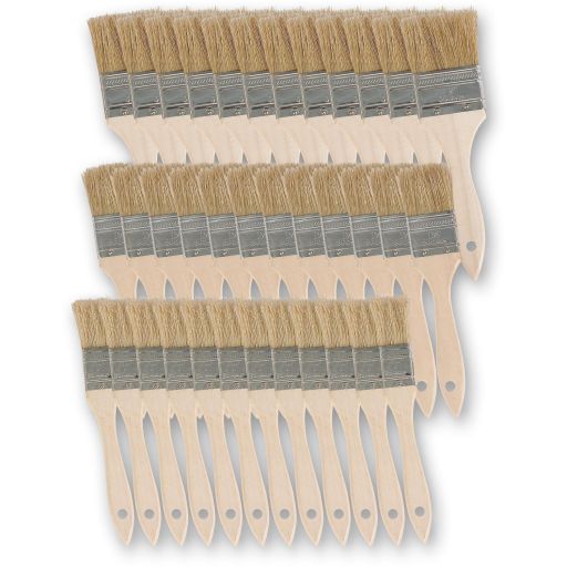 36 Assorted Disposable Paint Brushes