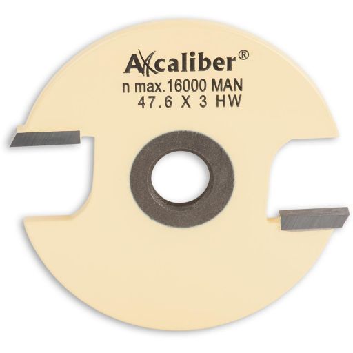 Axcaliber 3mm 2 Wing Slot Router Cutter