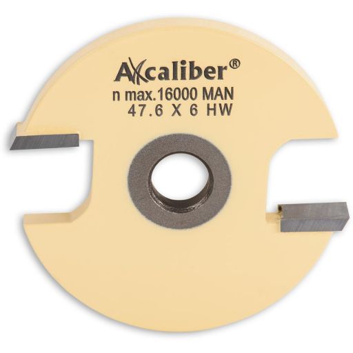 Axcaliber 6mm 2 Wing Slot Router Cutter