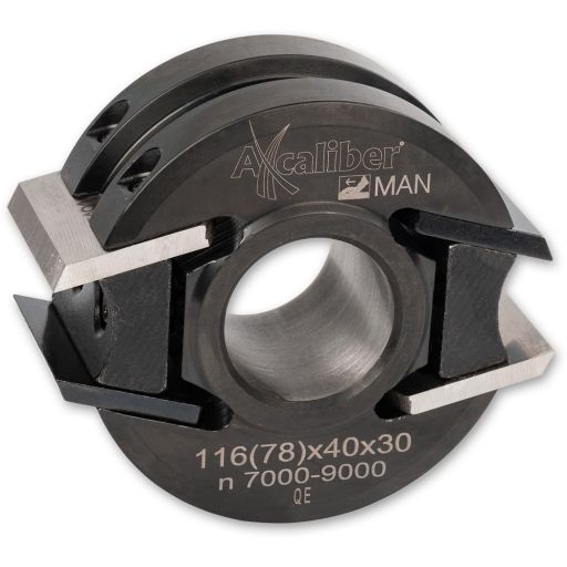Axcaliber Cutter Head - 78mm Diameter, 30mm Bore