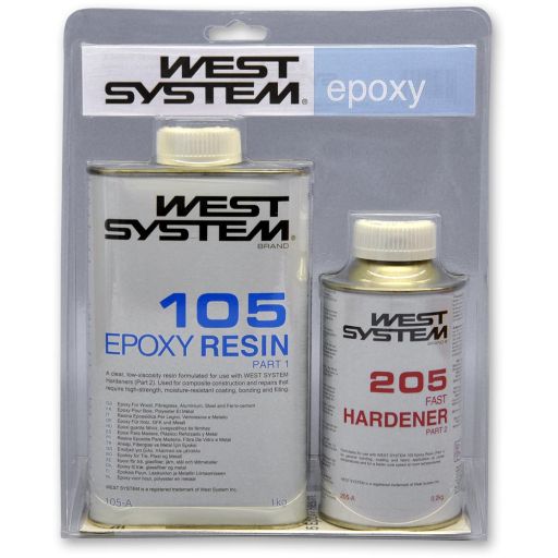 West System Epoxy 'A' Pack Fast - 1.2kg