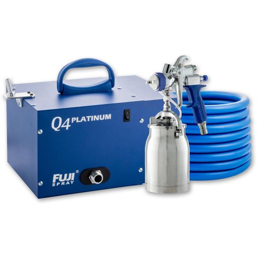 Fuji Spray Q4 Platinum Turbine Unit & T70 Suction Spray Gun