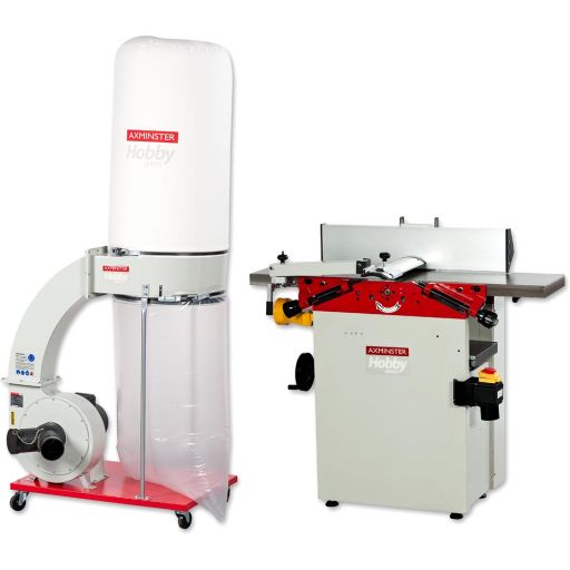 Axminster AH106PT Planer Thicknesser & FM300BC Extractor - PACKAGE