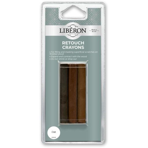 Liberon Retouch Crayons - Oak Pkt 3