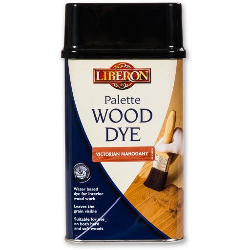 Liberon Palette Wood Dye - Victorian Mahogany 500ml