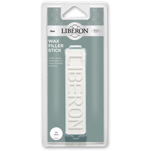 Liberon Wax Filler Stick - #00 White 50g